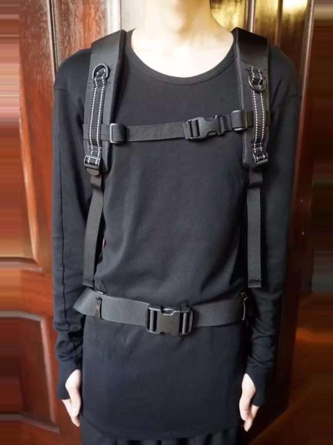 11 by Boris Bidjan Saberi 11byBBS FW16 Black Matte Velocity 11byBBS Backpack