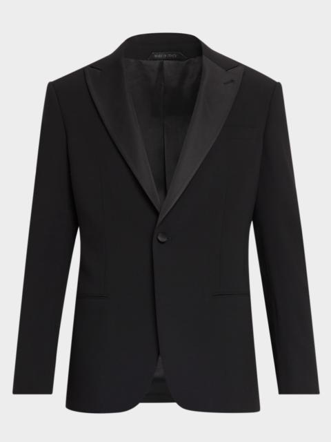 GIORGIO ARMANI Men's Peak-Lapel Two-Piece Tuxedo