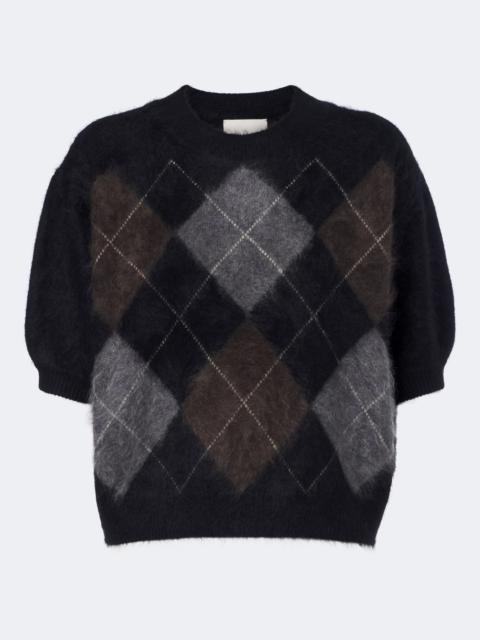 LISA YANG Juniper argyle cashmere sweater
