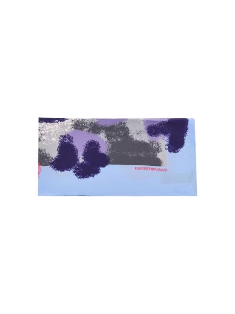 EMPORIO ARMANI abstract-print foulard