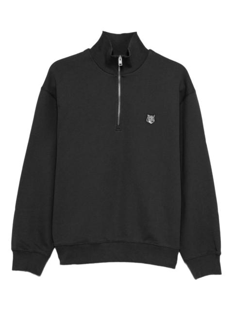 Maison Kitsuné zip-up fox head sweatshirt