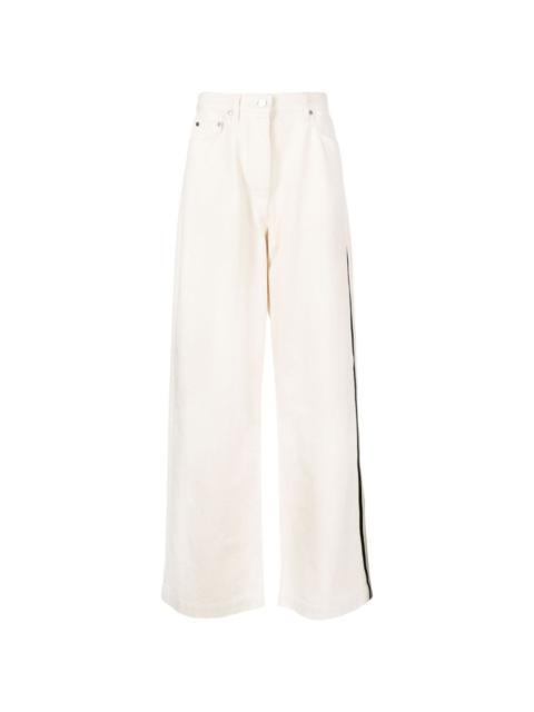 PETER DO high-rise wide-leg jeans