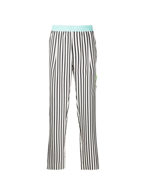 x Fila striped straight-leg trousers