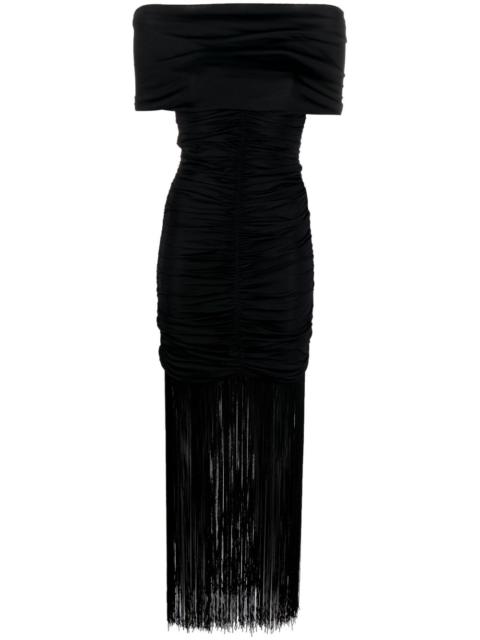 KHAITE The Jacinta fringed dress