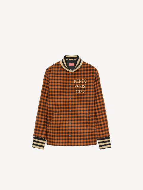 KENZO 'Varsity' checked jacket
