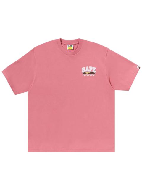 BAPE Hand Draw Relaxed Fit Tee 'Pink'