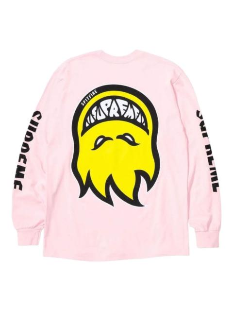 Supreme Supreme x Spitfire SS26 Bighead L/S T-Shirt 'Pink' SUP-SS26-335-PNK