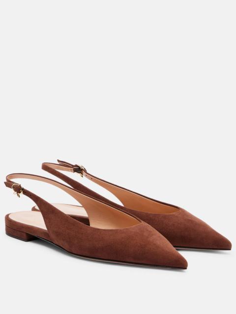 Gianvito Rossi Robbie 05 slingback flats