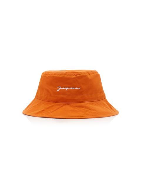 JACQUEMUS Le Bob Picchu Cotton-Blend Bucket Hat orange