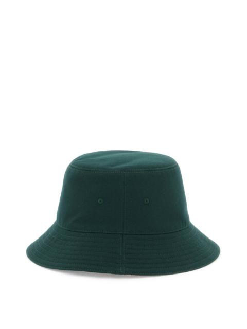 Burberry REVERSIBLE COTTON BLEND BUCKET HAT