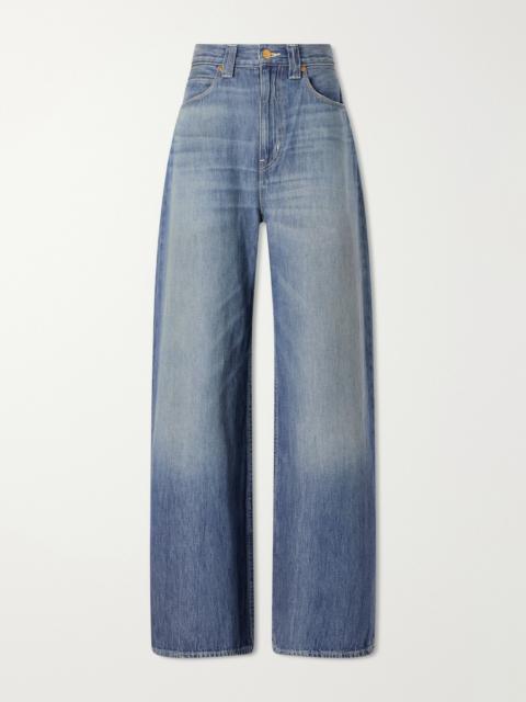 JAMIE HALLER Baggy Wide-leg Jeans