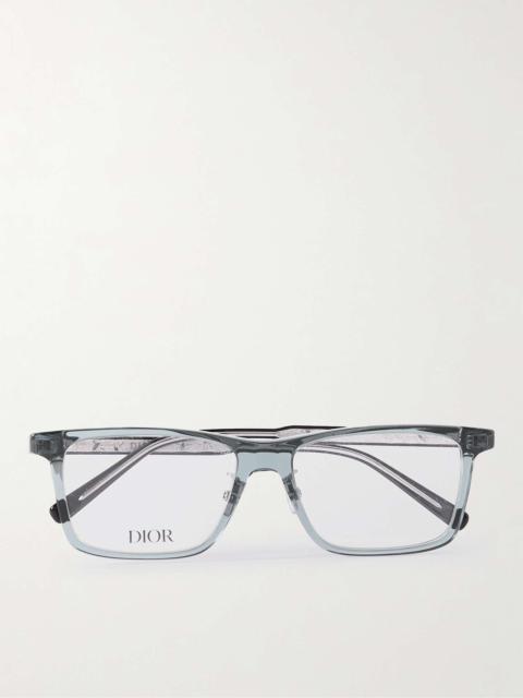 Dior InDiorO S4F Square-Frame Acetate Optical Glasses