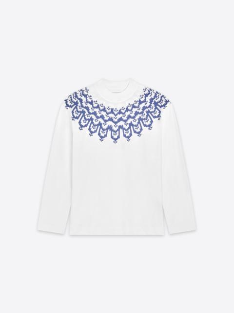 Dries Van Noten LONG SLEEVE COTTON TEE