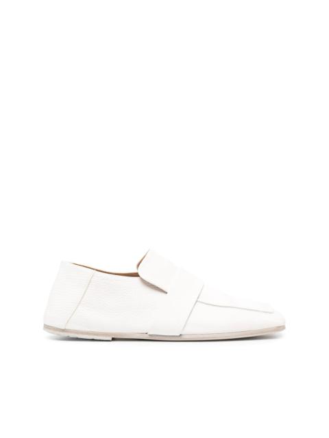 Marsèll square-toe leather loafers