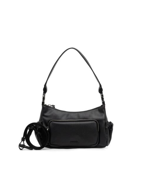 HUGO zip pocket satchel