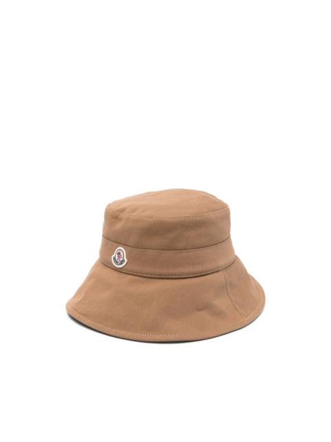 Moncler logo-patch bucket hat