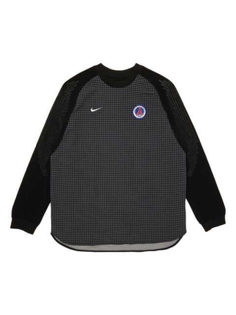 Nike Nike Paris Saint-Germain Logo Patch Long-Sleeve 'Black/Grey'