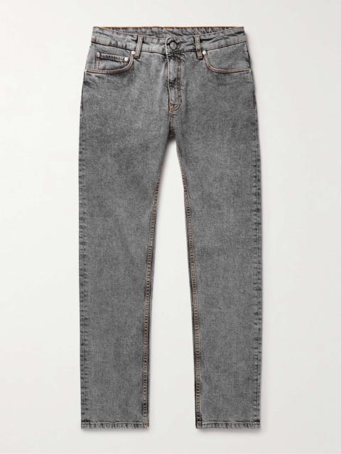 Etro Slim-Fit Straight-Leg Logo-Embroidered Jeans | REVERSIBLE