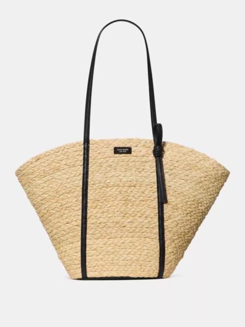 kate spade On Purpose Straw Large Tote Bag