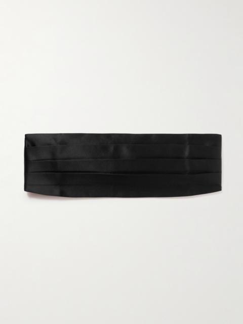 Brunello Cucinelli Cotton and Silk-Blend Satin Cummerbund