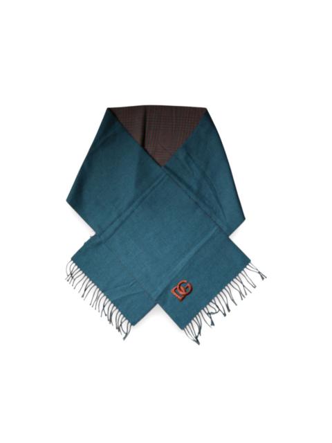 Dolce & Gabbana reversible plaid-pattern scarf
