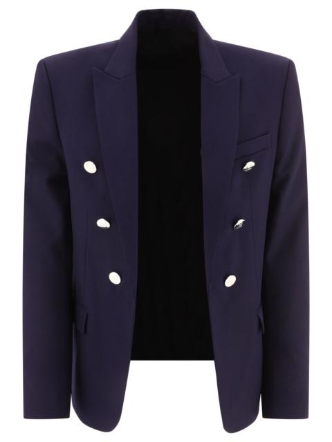 6-Button Blazer Jackets Blue