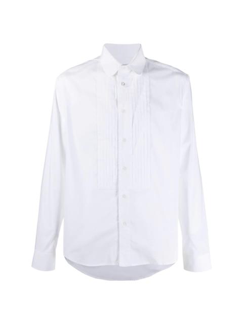 Off-White Now print tuxedo shirt