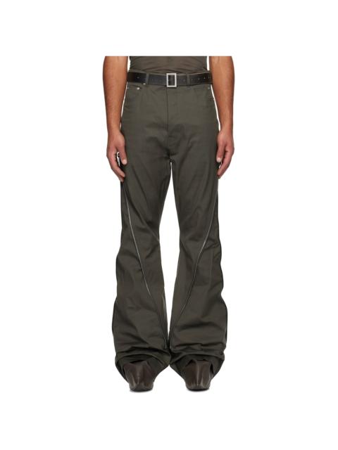 Rick Owens Khaki Bolan Bootcut Trousers