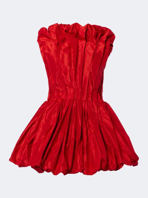 TOVE Marina silk tafetta mini dress