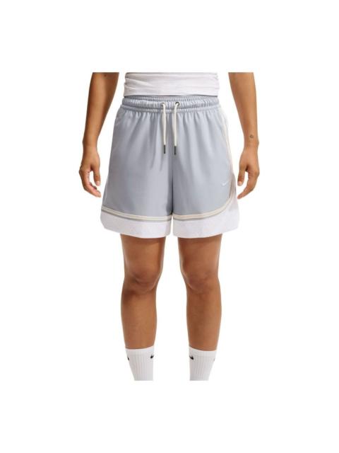 Nike (WMNS) Nike Caitlin Standard Issue Dri-Fit Game Curve Shorts 'Wolf Grey White Pale Ivory' IX3925-012