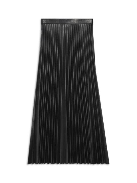 Women's Pleated Skirt in Black