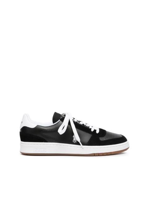 Polo Ralph Lauren two-tone lace-up sneakers