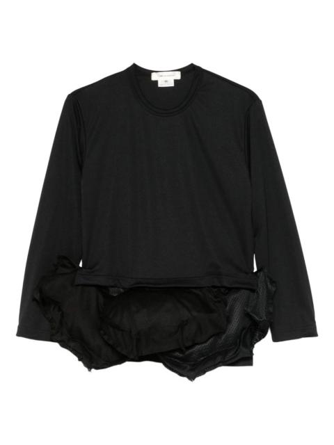 Comme Des Garçons ruffled-layer top