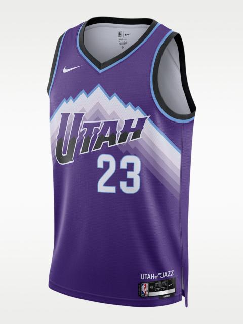 Nike Lauri Markkanen Utah Jazz Icon Edition Men's Nike Dri-FIT NBA Swingman Jersey