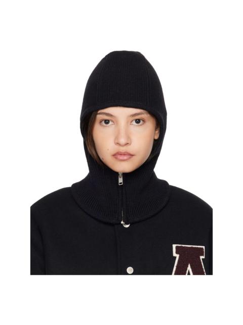 Ambush Black Rib Knit Balaclava