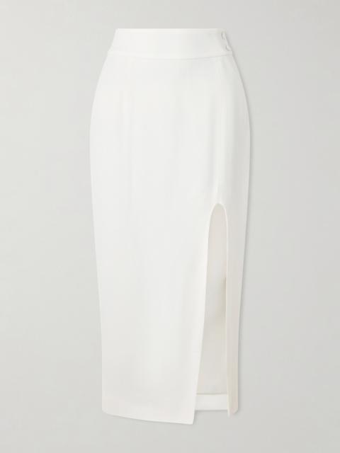 Victoria Beckham Twill Midi Skirt