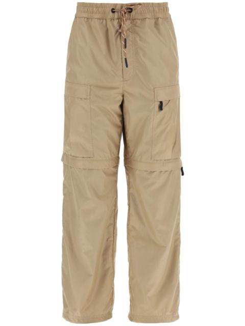 CONVERTIBLE RIPSTOP PANTS IN ITALIAN