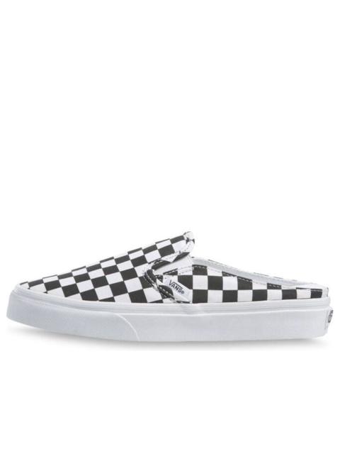 Vans Vans Classic Slip-on Plaid Unisex White/Black VN0A4P3U5GU