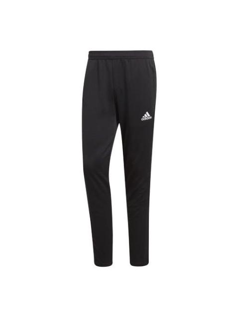 adidas Letter Logo Print Sports Trousers Black BS0526