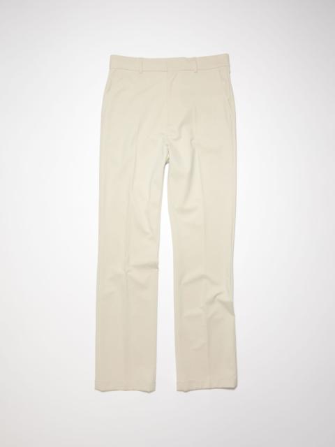 Woven trousers - Clay beige