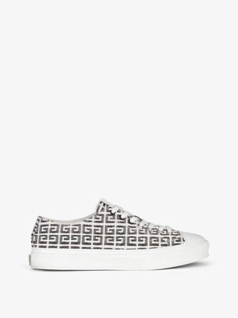 Givenchy CITY SNEAKERS IN 4G JACQUARD