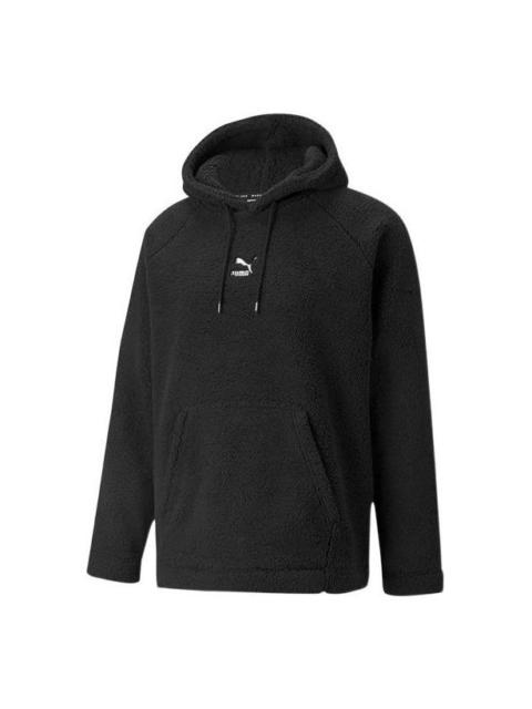 PUMA PUMA Classics Sherpa Hoodie 'Black' 533122-01