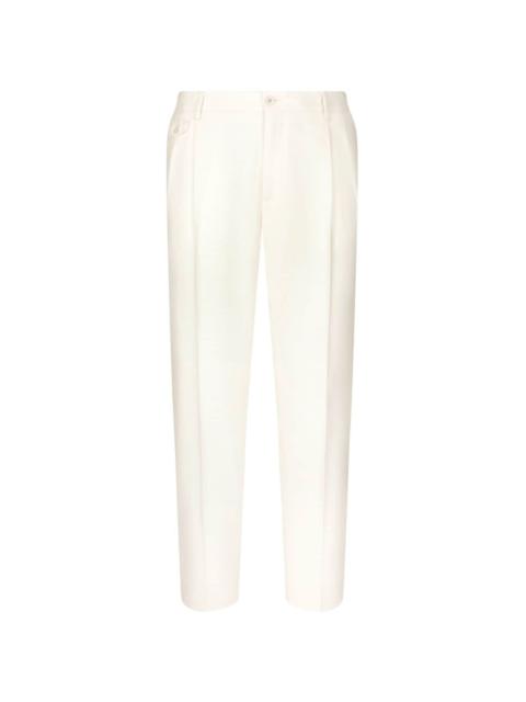 tailored tapered trousers