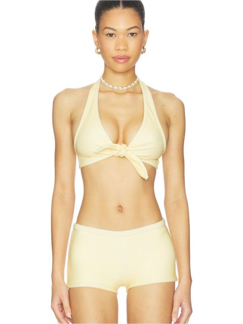 Frankies Bikinis Jayne Terry Top
