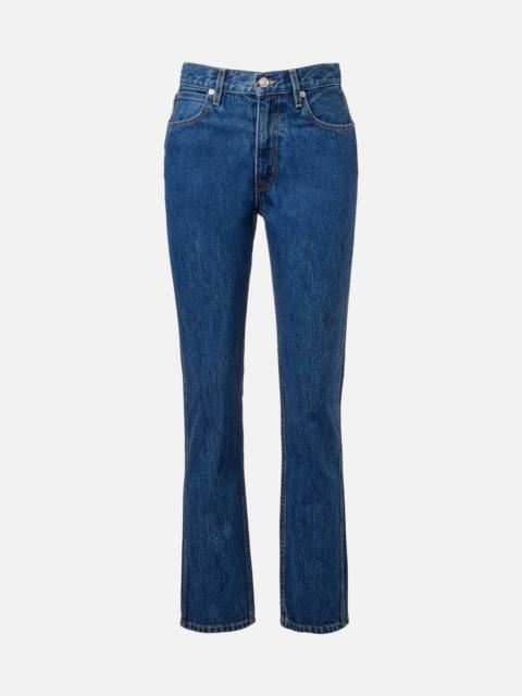 SLVRLAKE Virginia Slim high-rise straight jeans