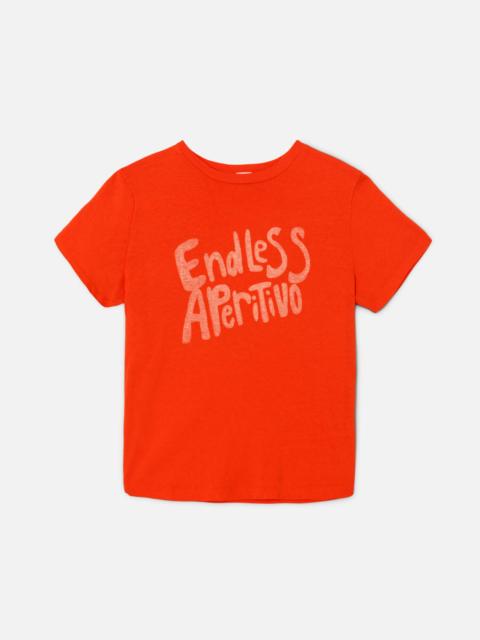 RE/DONE Classic Tee Endless Apertivo - Aperol