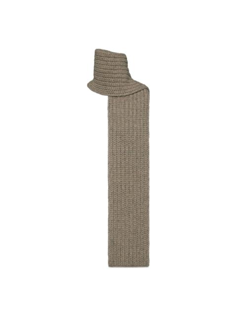 Maison Margiela Shetland ribbed-wool scarf