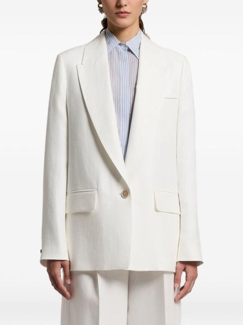 PESERICO linen gabardine blazer