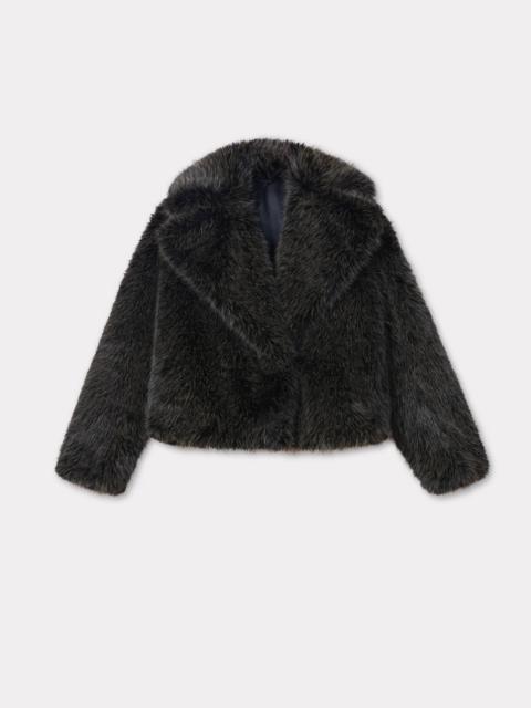KENZO Short blouson in fake fur