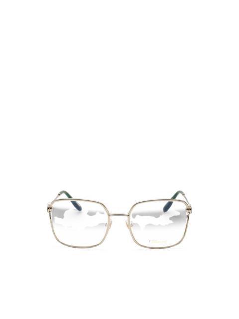 Chopard square-frame glasses